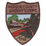 Person County Sheriff Badge